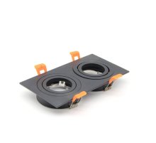 Встраиваемый светильник Elvan VLS-111-2S-BK