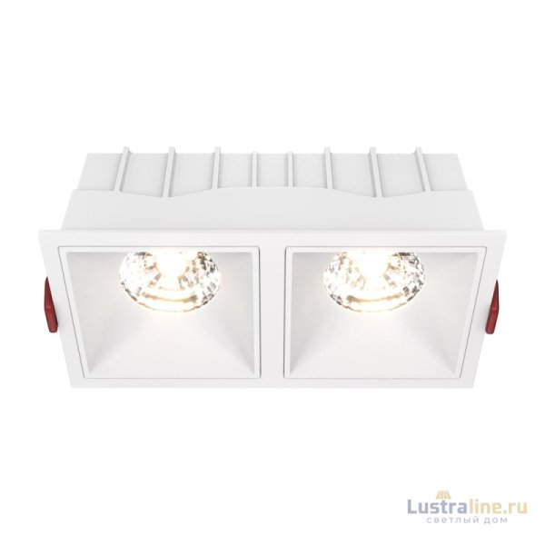 Встраиваемый светильник Maytoni Technical Alfa LED DL043-02-15W3K-D-SQ-W Встраиваемый светильник Maytoni Technical Alfa LED DL043-02-15W3K-D-SQ-W