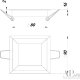 Встраиваемый светильник Arte Perfetto Luce Ingrid 3322.LDF5016/5W/4K