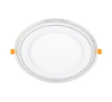 Встраиваемый светодиодный светильник Elektrostandard DLR024 7+3W 4200K 4690389107061 Встраиваемый светодиодный светильник Elektrostandard DLR024 7+3W 4200K 4690389107061