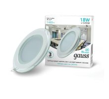 Встраиваемый светильник Gauss Glass 947111218