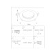 Встраиваемый светильник Ambrella Light Standard Spot GX53 Spot G101 BK