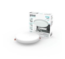 Встраиваемый светильник Gauss Adjustable Frameless 9034460218