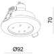 Встраиваемый светильник Deko-Light Built-in 110102