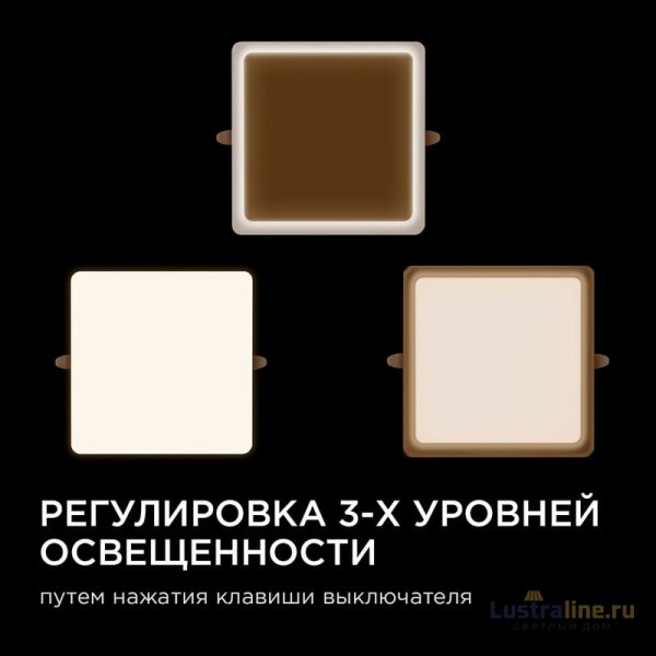 Встраиваемая светодиодная панель Apeyron FLP 06-119 Встраиваемая светодиодная панель Apeyron FLP 06-119