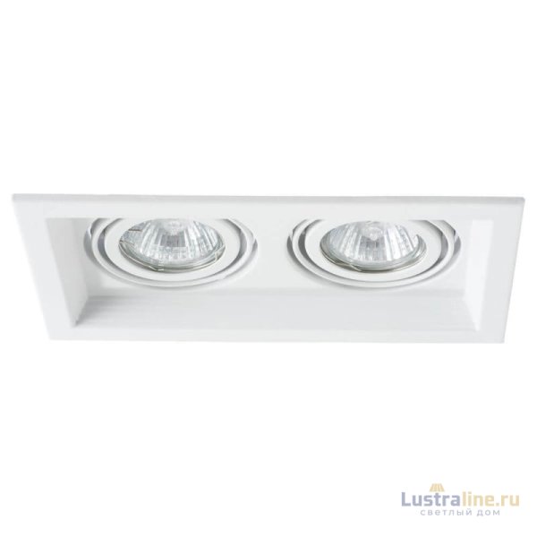 Встраиваемый светильник Arte Lamp A6661PL-2WH УЦ Встраиваемый светильник Arte Lamp A6661PL-2WH УЦ
