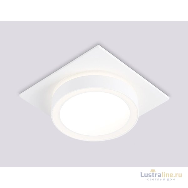 Встраиваемый светильник Ambrella Light GX53 Acrylic Tech Techno Spot TN52421