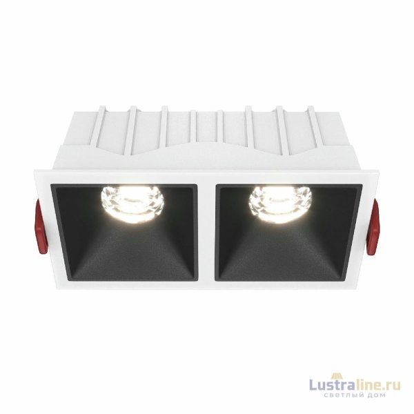 Встраиваемый светильник Maytoni Technical Alfa LED DL043-02-10W4K-SQ-WB