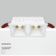 Встраиваемый светильник Maytoni Technical Alfa LED DL043-02-10W3K-SQ-W