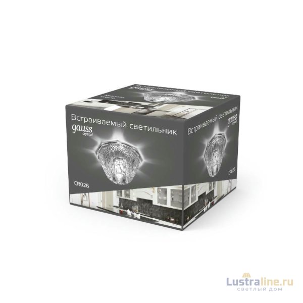 Встраиваемый светильник Gauss Crystal CR026 Встраиваемый светильник Gauss Crystal CR026