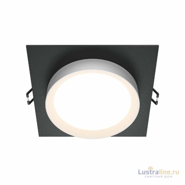 Встраиваемый светильник Maytoni Technical Hoop DL086-GX53-SQ-BW