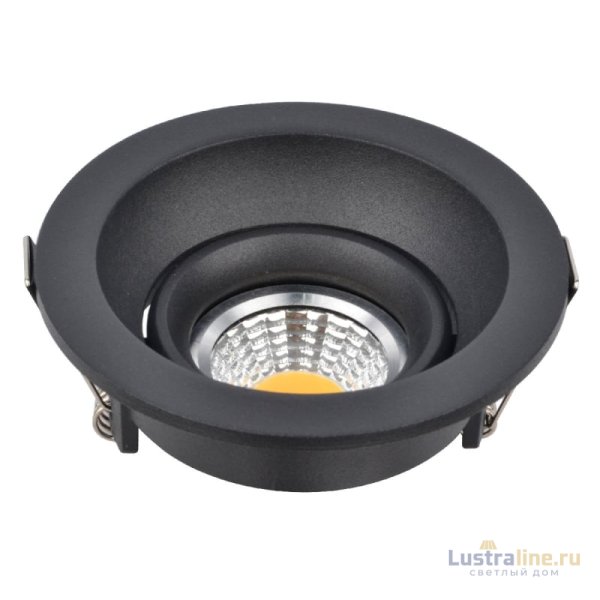 Встраиваемый светильник Elvan ST-4014R-G5.3-Bk