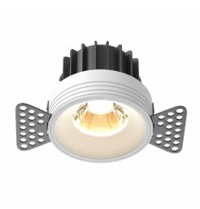 Встраиваемый светильник Maytoni Round DL058-12W2.7K-TRS-W