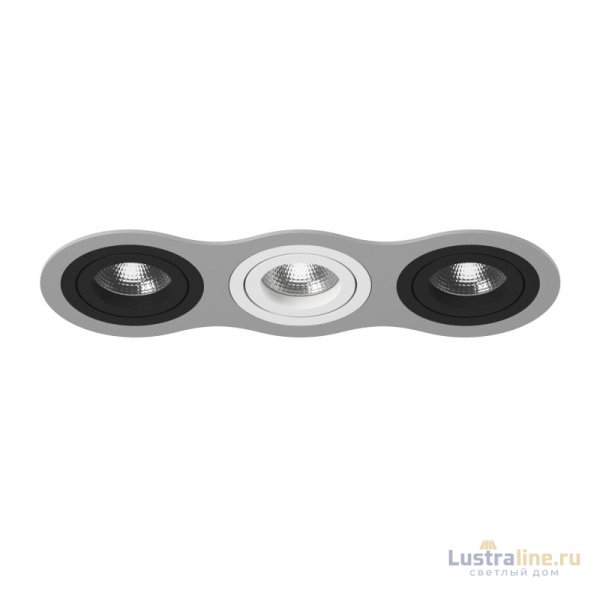 Встраиваемый светильник Lightstar INTERO 16 i639070607 (217639+217607+217606+217607) Встраиваемый светильник Lightstar INTERO 16 i639070607 (217639+217607+217606+217607)