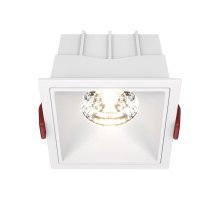 Встраиваемый светильник Maytoni Technical Alfa LED DL043-01-15W3K-D-SQ-W