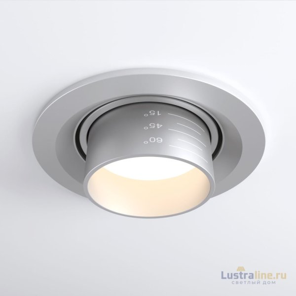 Встраиваемый светодиодный светильник Elektrostandard 9920 LED 15W 4200K серебро 4690389162909 Встраиваемый светодиодный светильник Elektrostandard 9920 LED 15W 4200K серебро 4690389162909