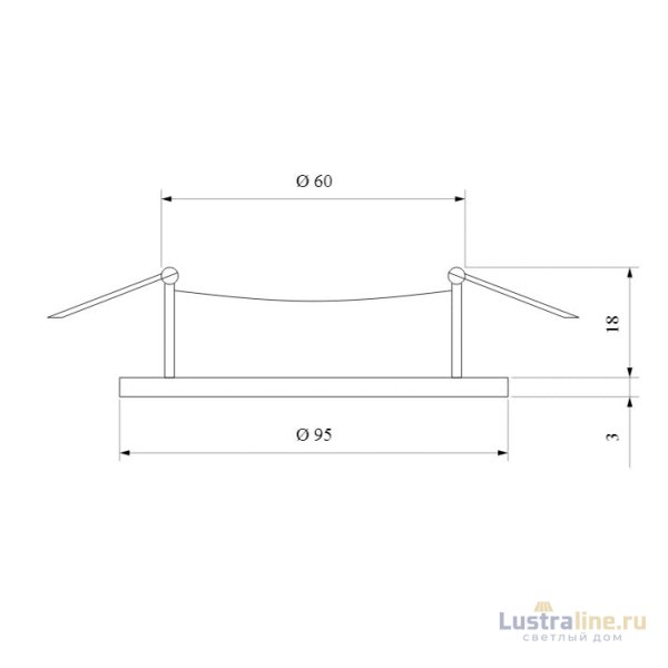 Встраиваемый светильник Elektrostandard Dorma 4690389178214 Встраиваемый светильник Elektrostandard Dorma 4690389178214