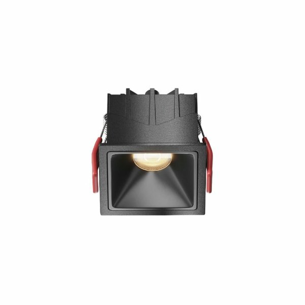 Встраиваемый светильник Maytoni Alfa LED DL043-01-10W3K-SQ-B-1