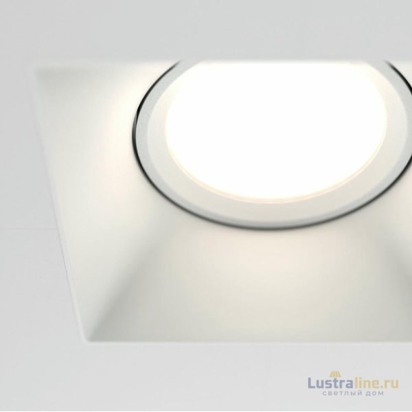 Встраиваемый светильник Maytoni Dot DL042-01-SQ-W