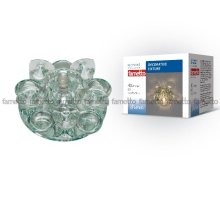 Встраиваемый светильник Fametto Fiore DLS-F123 G4 GLASSY/CLEAR
