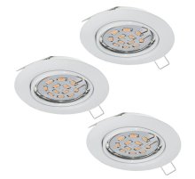 Комплект встраиваемых светильников (3 шт.) Eglo Einbauspot led 75349