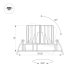 Встраиваемый светодиодный светильник Arlight MS-Forecast-Built-Turn-R102-12W 035452