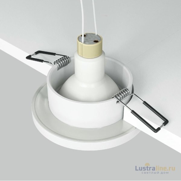 Встраиваемый светильник Maytoni Technical Stark DL083-01-GU10-RD-W