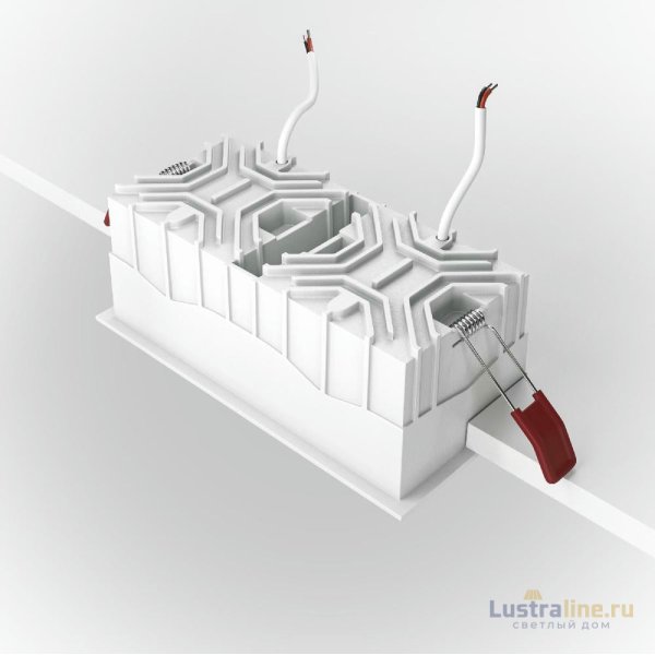 Встраиваемый светильник Maytoni Technical Alfa LED DL043-02-15W3K-D-SQ-WB