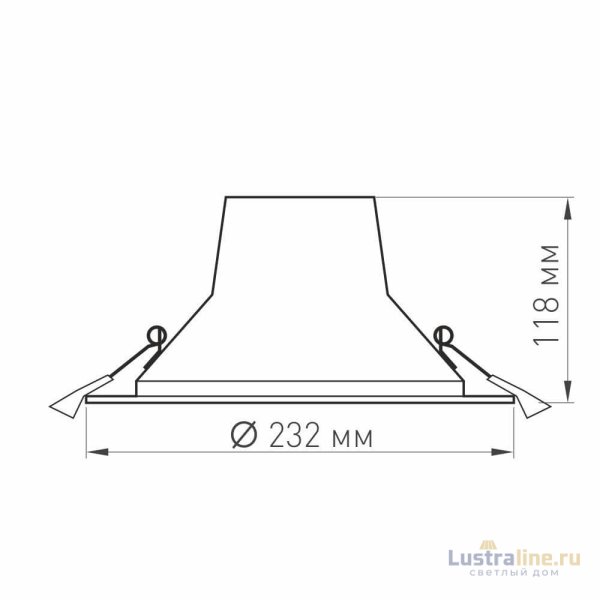 Встраиваемый светильник Arlight LEGEND 027320(1) Встраиваемый светильник Arlight LEGEND 027320(1)