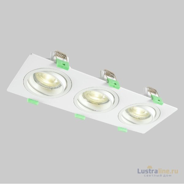 Встраиваемый светильник Crystal Lux CLT 002C3 WH V2