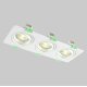Встраиваемый светильник Crystal Lux CLT 002C3 WH V2