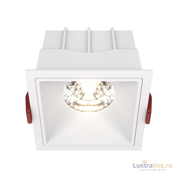Встраиваемый светильник Maytoni Technical Alfa LED DL043-01-15W3K-SQ-W