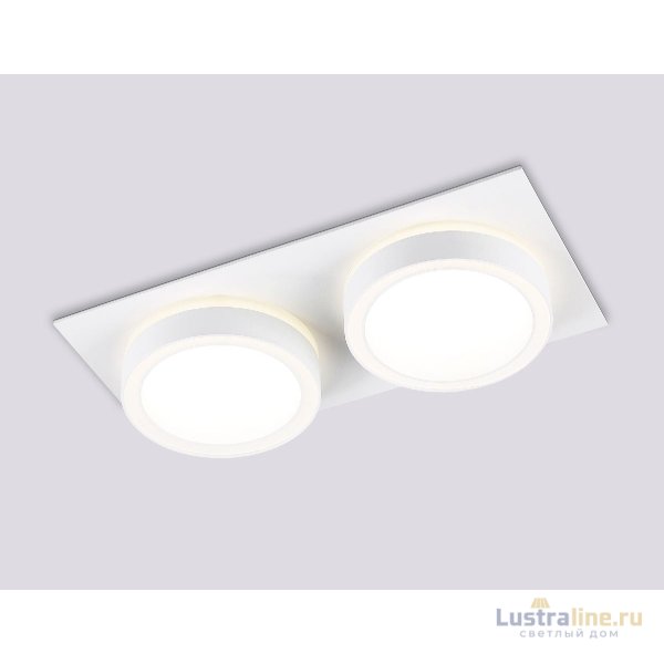 Встраиваемый светильник Ambrella Light GX53 Acrylic Tech Techno Spot TN52423