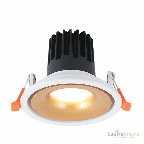 Встраиваемый светильник Crystal Lux CLT 005C98 WH-GO 4000K Встраиваемый светильник Crystal Lux CLT 005C98 WH-GO 4000K