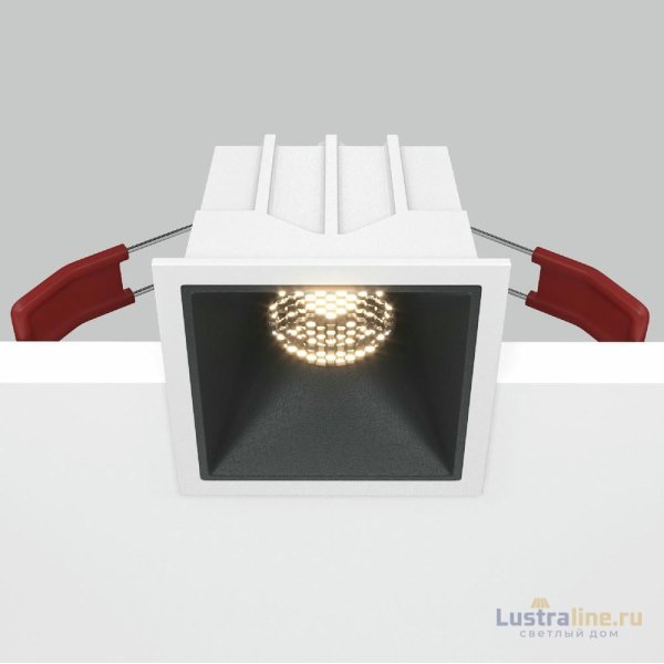 Встраиваемый светильник Maytoni Technical Alfa LED DL043-01-10W3K-SQ-WB