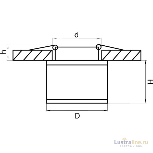 Встраиваемый светильник Lightstar Maturo 072252 Встраиваемый светильник Lightstar Maturo 072252