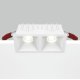 Встраиваемый светильник Maytoni Technical Alfa LED DL043-02-10W4K-SQ-W