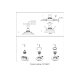 Встраиваемый светильник Crystal Lux CLT 064C1 WH