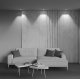 Встраиваемый светильник Maytoni Technical Alfa LED DL043-01-10W4K-SQ-W