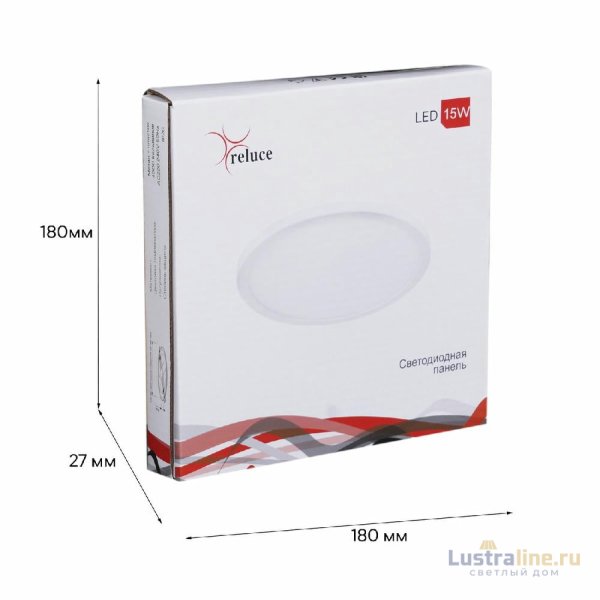 Встраиваемый светильник Reluce 70601-9.0-001OL LED15W WH 4000K