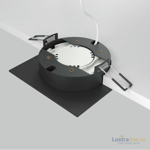 Встраиваемый светильник Maytoni Technical Hoop DL086-GX53-SQ-B Встраиваемый светильник Maytoni Technical Hoop DL086-GX53-SQ-B