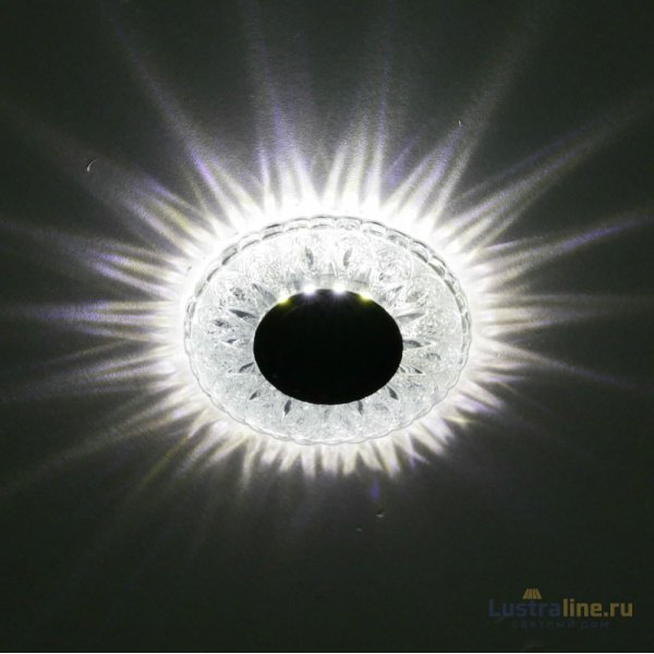 Встраиваемый светильник Reluce 51618-9.0-001MN MR16+LED3W DL 4000K WH