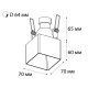 Встраиваемый светильник Italline DL 3024 white