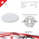 Встраиваемый светильник Reluce 70605-9.0-001OL LED18W WH 4000K