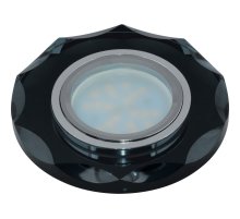 Встраиваемый светильник Fametto Peonia DLS-P105 GU5.3 CHROME/BLACK 09992