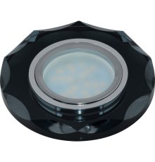 Встраиваемый светильник Fametto Peonia DLS-P105 GU5.3 CHROME/BLACK 09992