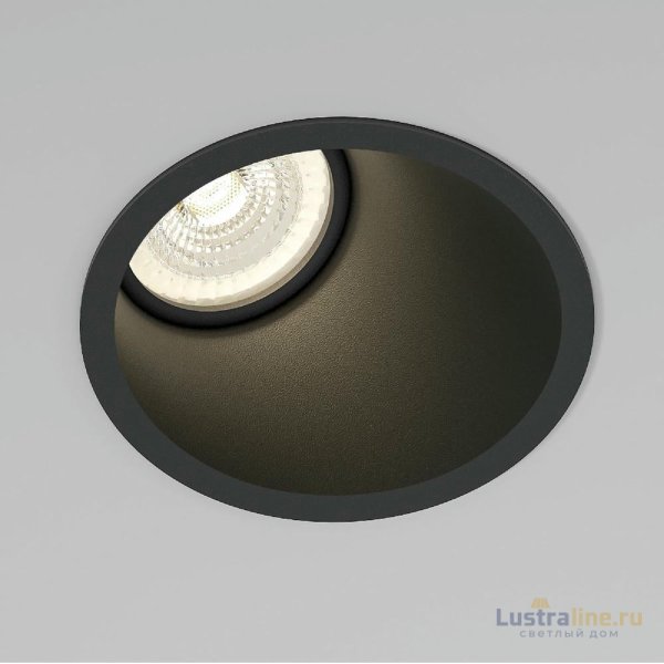 Встраиваемый светильник Elektrostandard Side 25059/01 GU10 черный 4690389213991 a069721 Встраиваемый светильник Elektrostandard Side 25059/01 GU10 черный 4690389213991 a069721