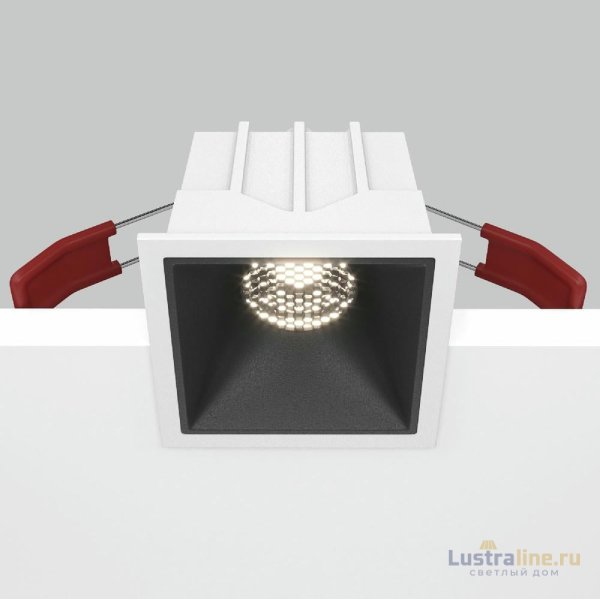 Встраиваемый светильник Maytoni Technical Alfa LED DL043-01-10W4K-SQ-WB Встраиваемый светильник Maytoni Technical Alfa LED DL043-01-10W4K-SQ-WB