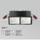 Встраиваемый светильник Maytoni Alfa LED DL043-02-10W4K-SQ-B-1