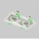 Встраиваемый светильник Crystal Lux CLT 069C2 WH